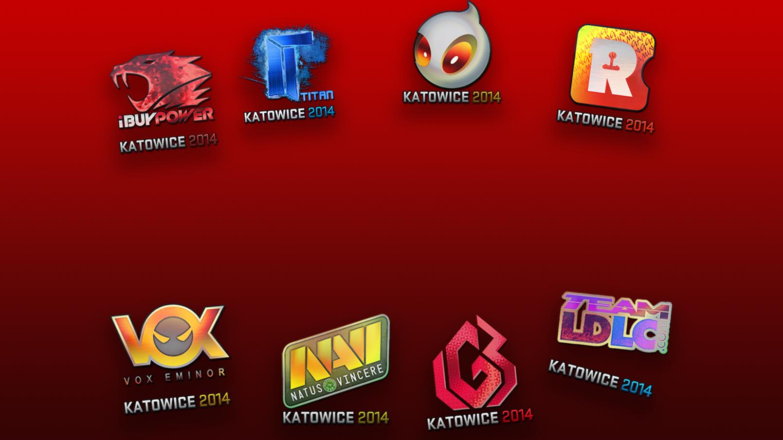 katowice 2014 stickers